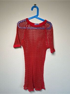 Vintage Norse Net Fisheye Duofold Top